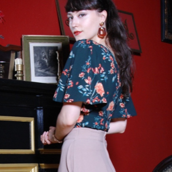 NWT Green Floral Viva - Picture 2 of 10